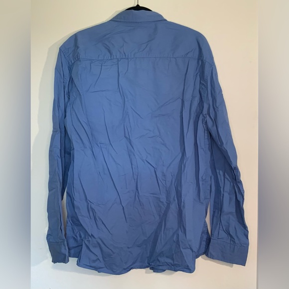 Men’s Echo Unltd Blue Dress Shirt XL - Picture 2 of 2